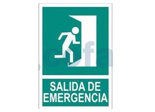 COFAN-  Señal salida de emergencia 210x148 mm 